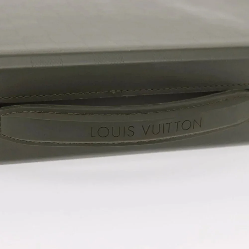 LOUIS VUITTON Damie Grasset Luke Business Bag Gray Resin